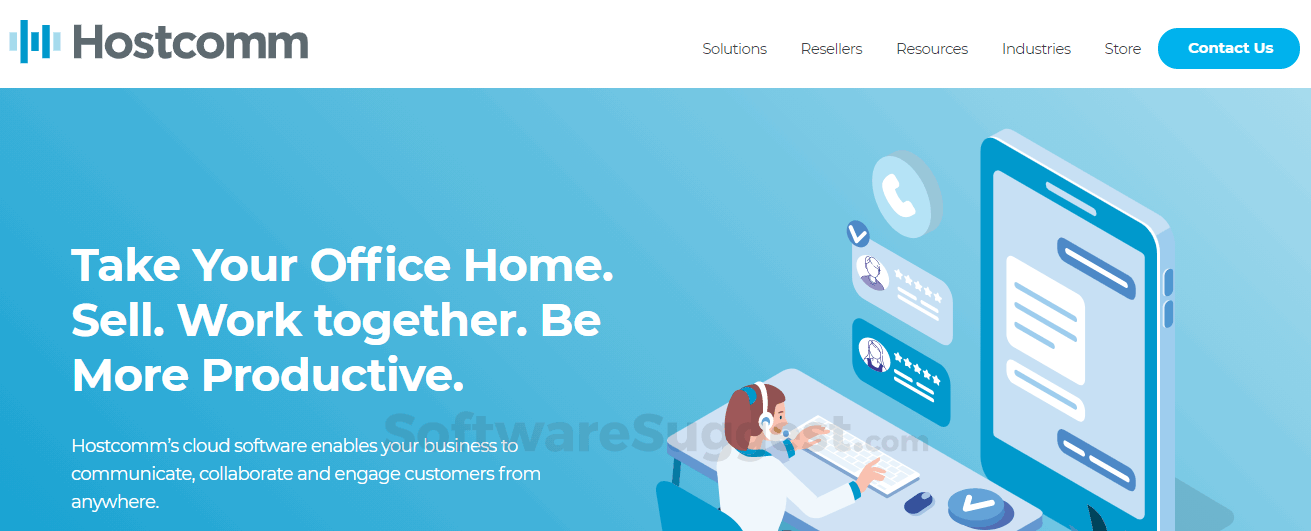 ContactPro Hosted Dialler Screenshot1